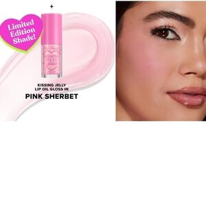 Too Faced Kissing Jelly Lip Gloss - Pink Sherbet